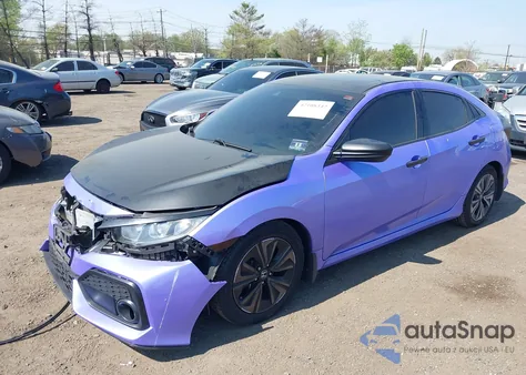2019 Honda Civic Ex from USA, damaged, VIN SHHFK7H67KU402977